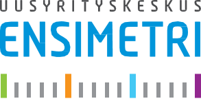 Ensimetrin värillinen logo