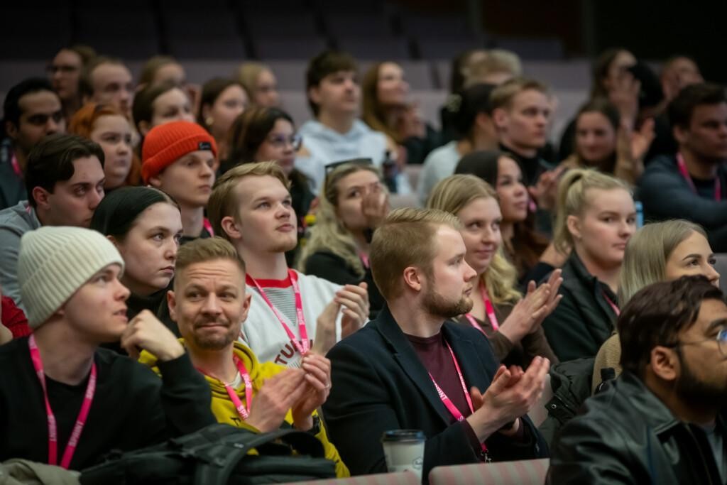 People in an audience